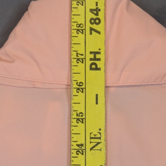 Columbia XL Light Peach Windbreaker In Pristine Condition Very Lightweight - Picture 14 of 14
